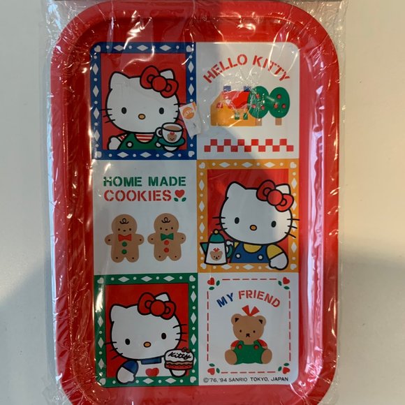 Vintage 1994 Hello Kitty Tray Brand new Never Used - Picture 3 of 6